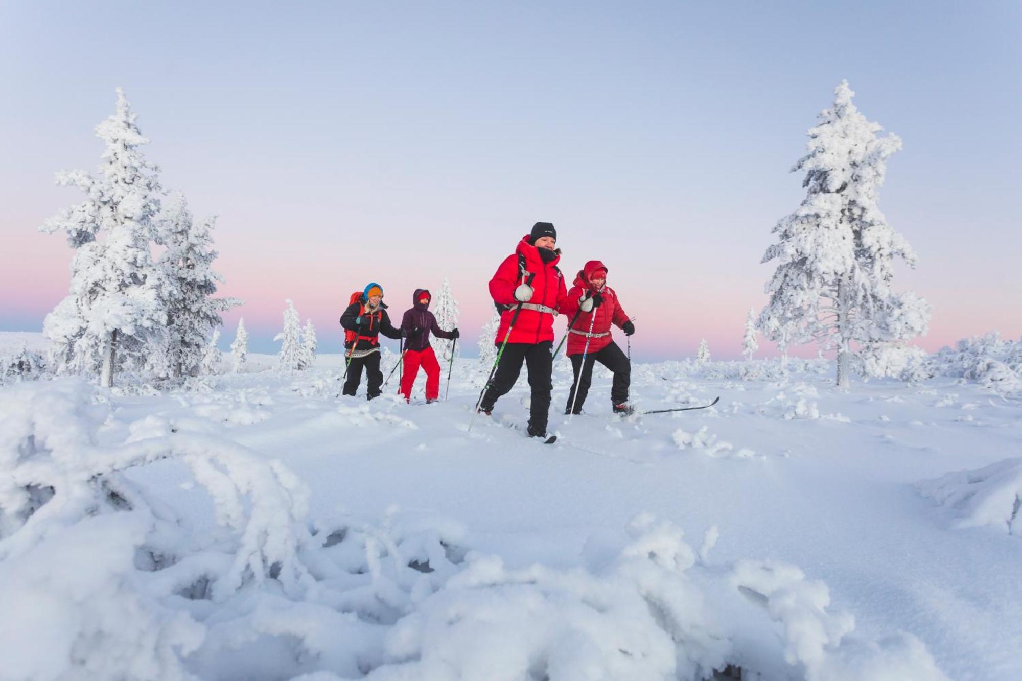 Fell Centre Kiilopaeae, Hotelli Niilanpaeae Saariselkä Exteriör bild
