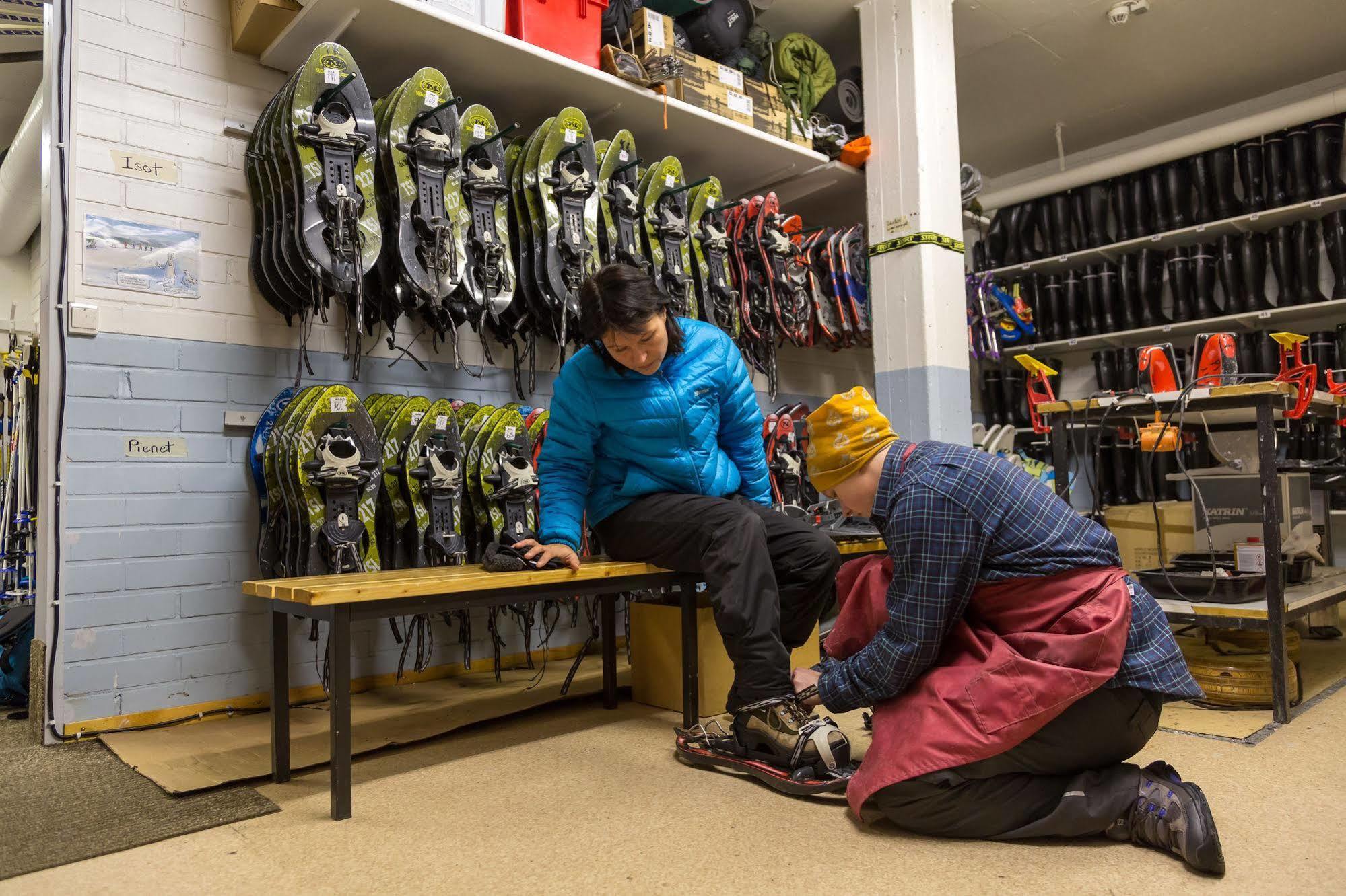 Fell Centre Kiilopaeae, Hotelli Niilanpaeae Saariselkä Exteriör bild